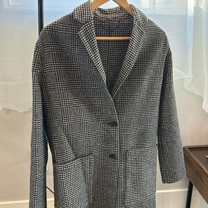 All Saints Anya Check Coat